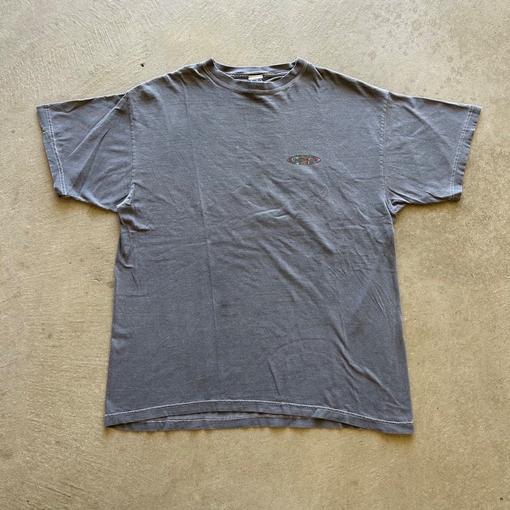 Vintage 90s Ocean Pacific Shirt Size XL Gray Mountain Hardware Surfer